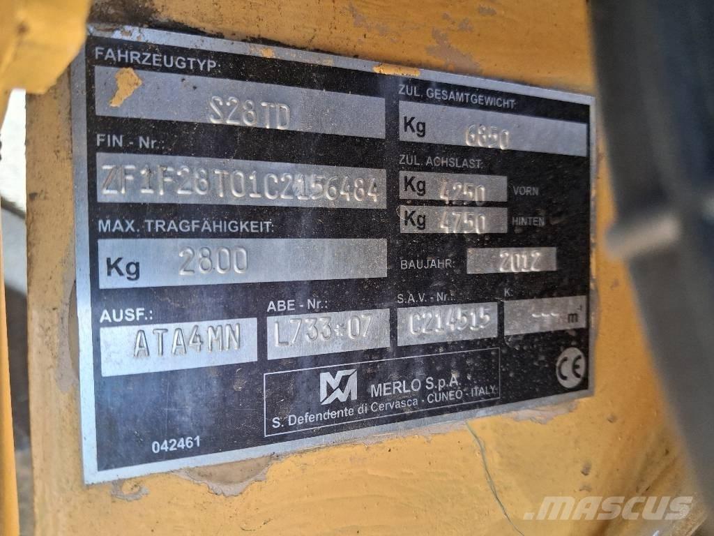 Merlo P 28.8 Телескопические погрузчики