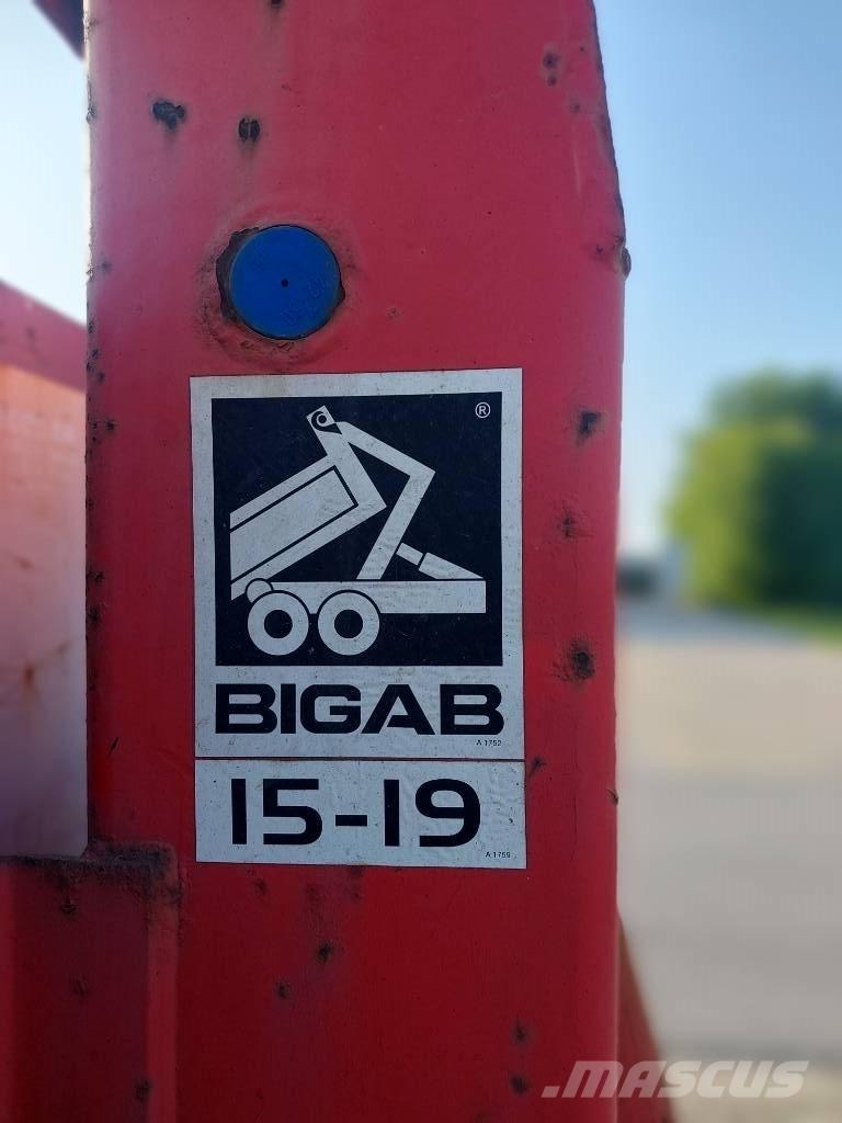Bigab 15-19 Тракторные самосвальные прицепы