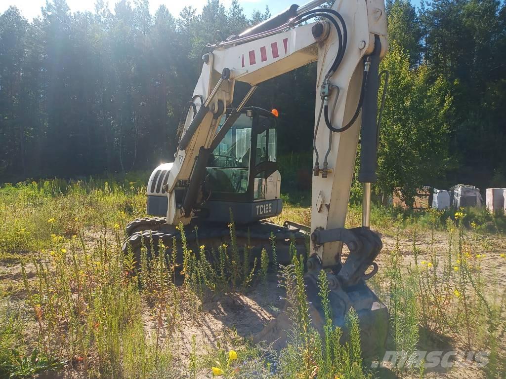 Terex TC 125 Малые экскаваторы 7т-12т