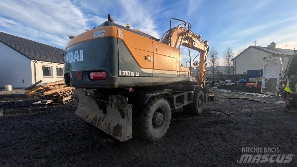 Hyundai Robex 170w-9 Колёсные экскаваторы