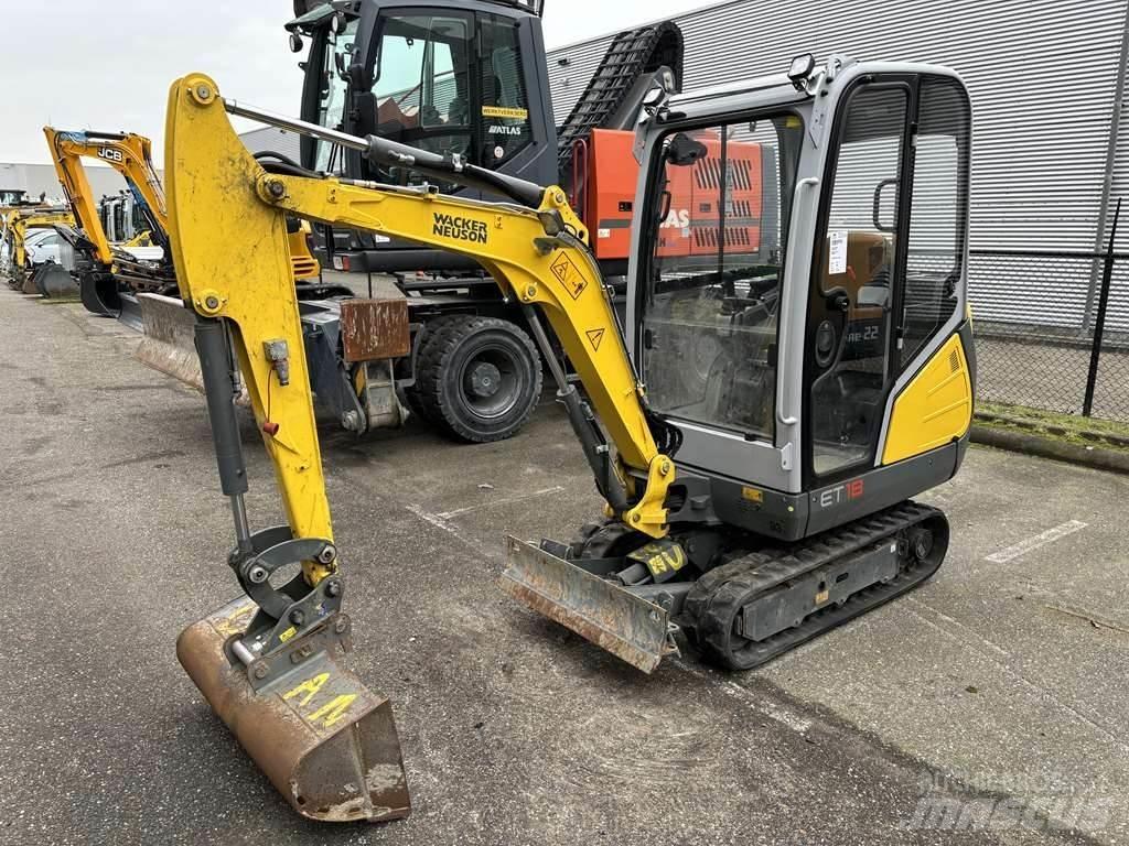 Wacker Neusen ET18 Мини-экскаваторы