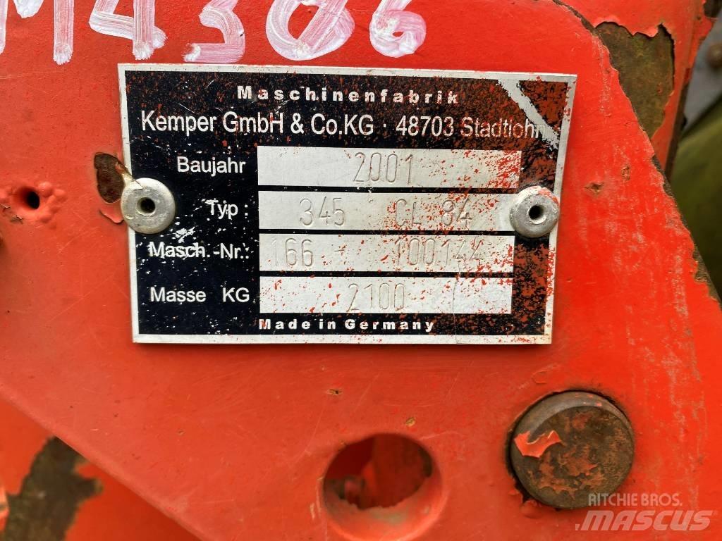 Kemper 345 Самоходные кормоуборочные комбайны
