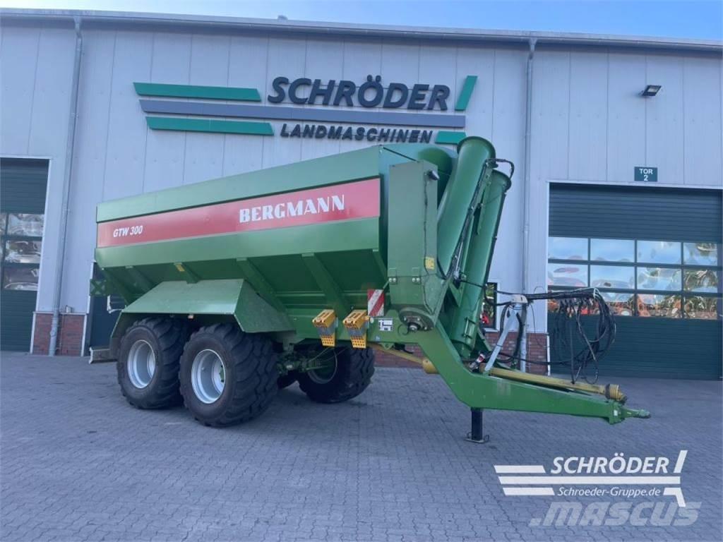 Bergmann GTW 300 Прицепы перегрузчики зерна