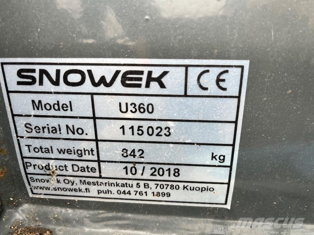 Snowek U360 Снежные отвалы и плуги
