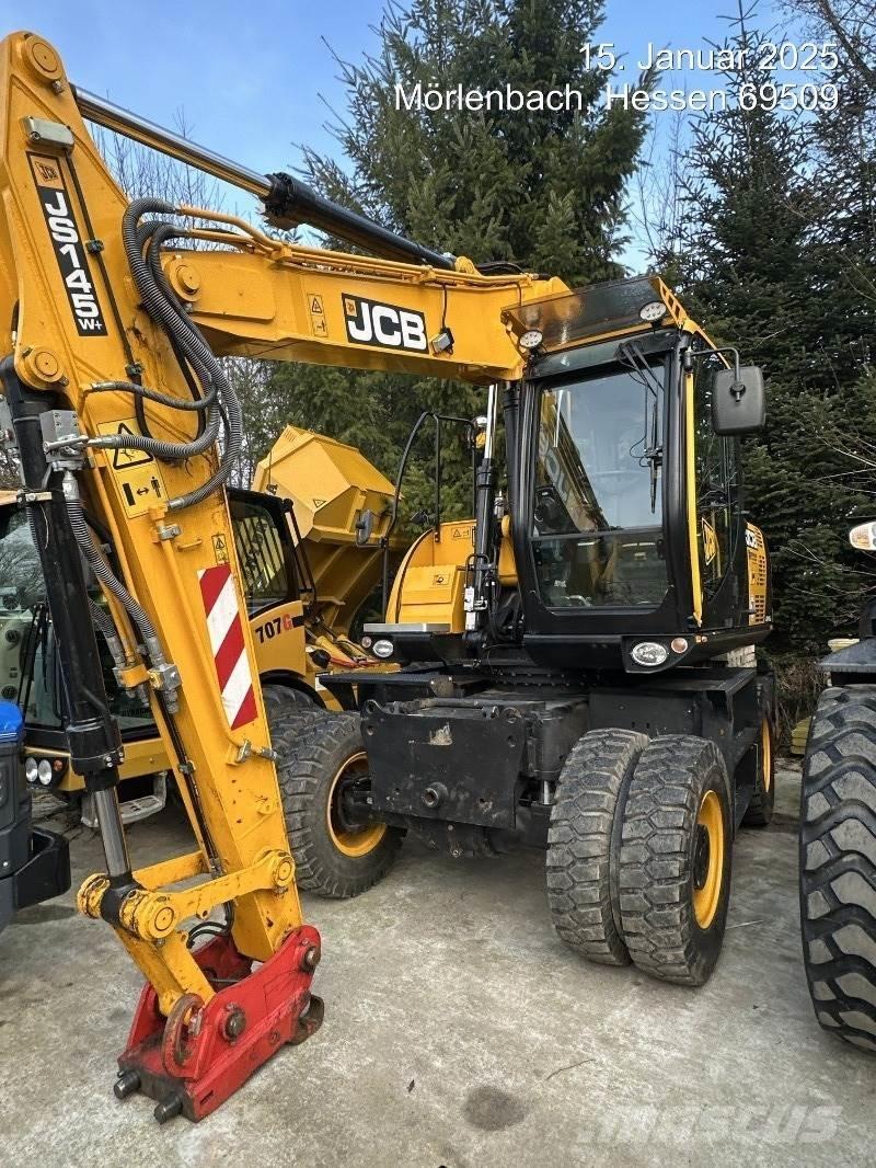 JCB JS145W PLUS Колёсные экскаваторы