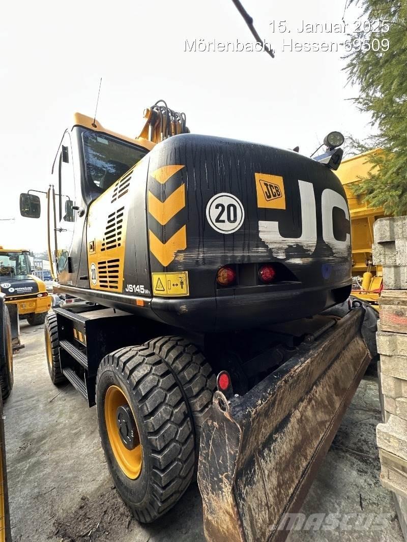 JCB JS145W PLUS Колёсные экскаваторы