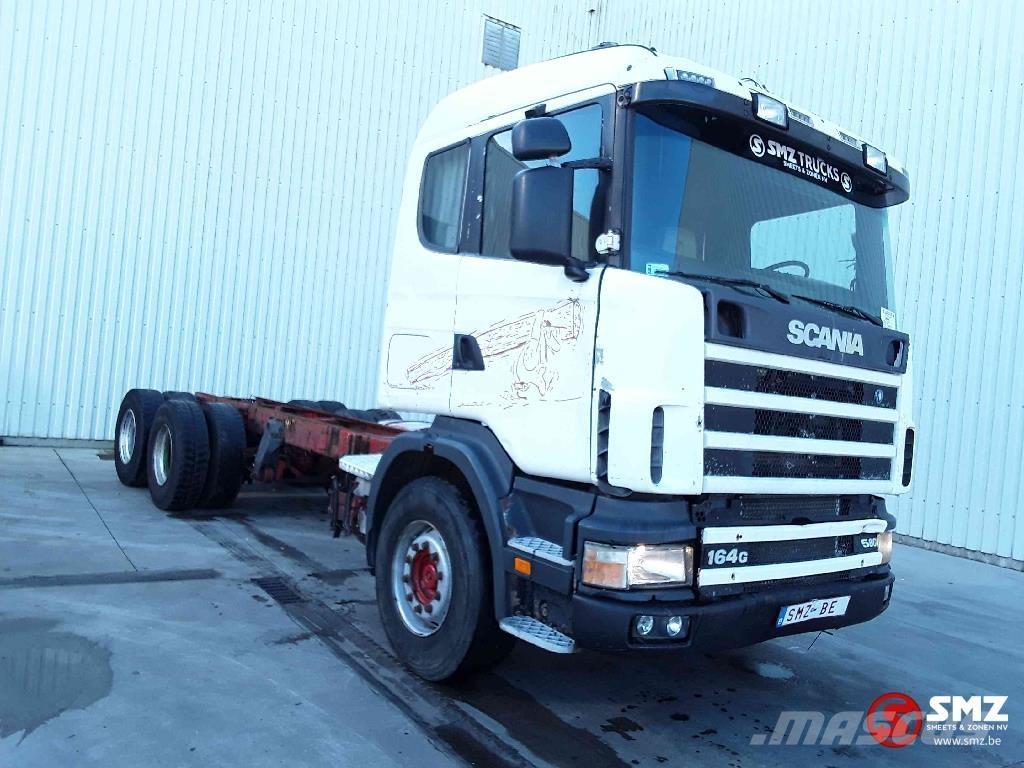 Scania 164 580 6x4 Шасси с кабиной