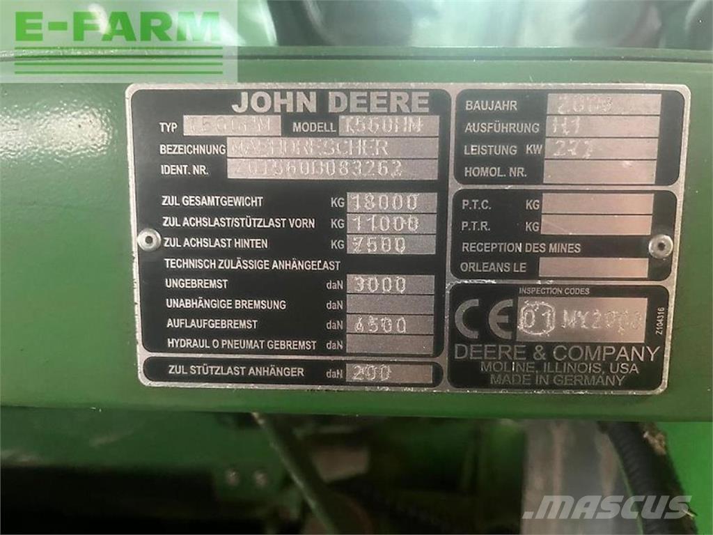 John Deere t560 hm Зерноуборочные комбайны