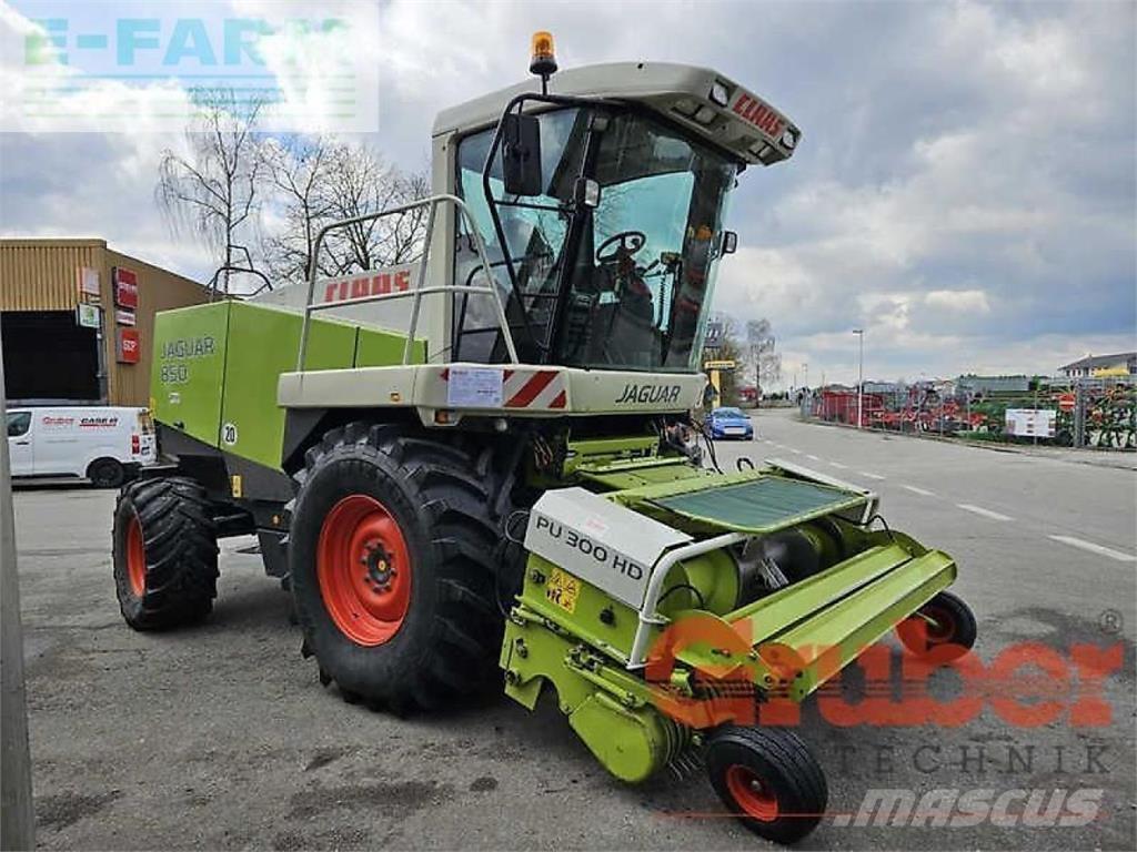 CLAAS jaguar 850 Самоходные кормоуборочные комбайны