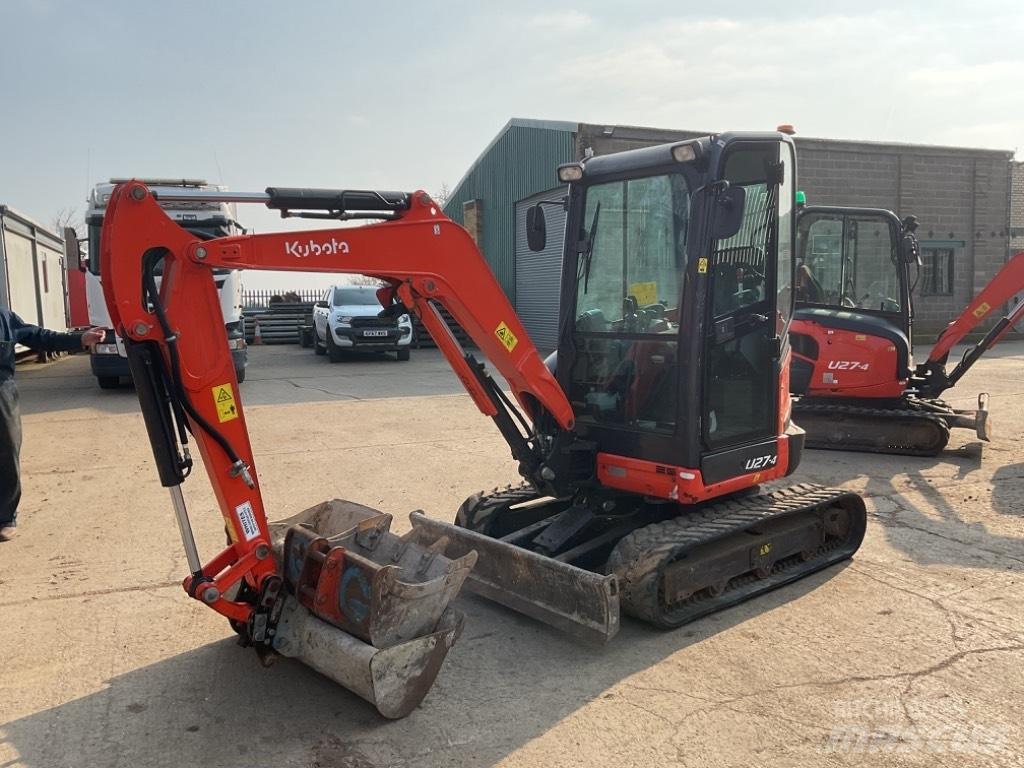Kubota U27-4 Мини-экскаваторы