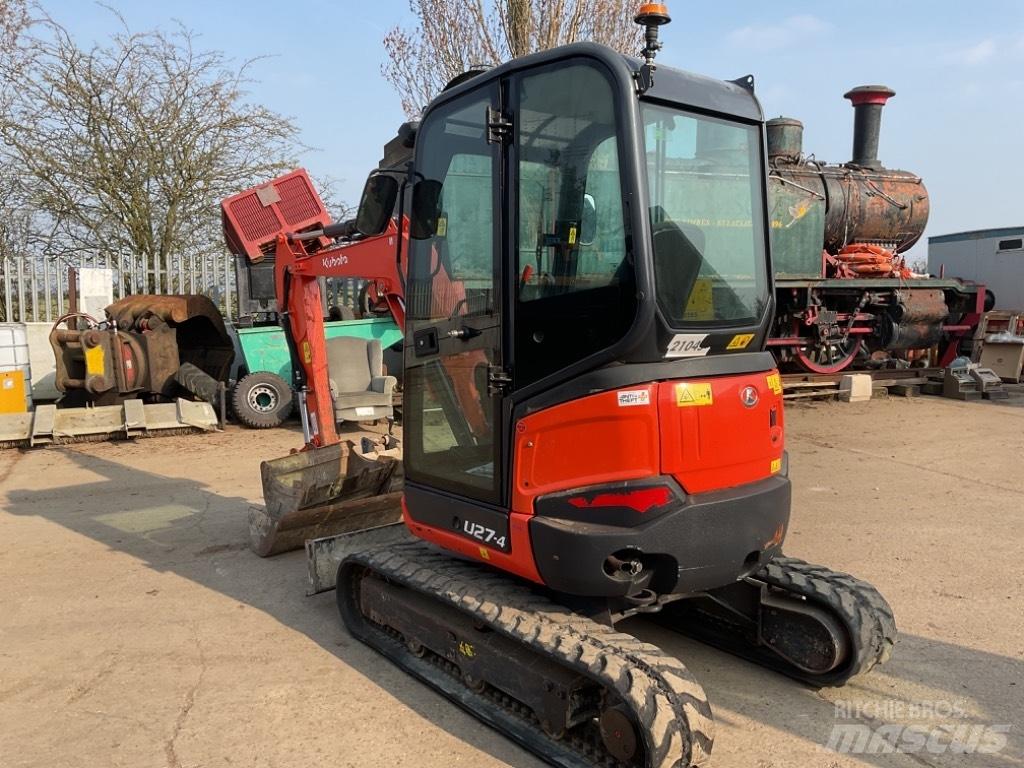 Kubota U27-4 Мини-экскаваторы