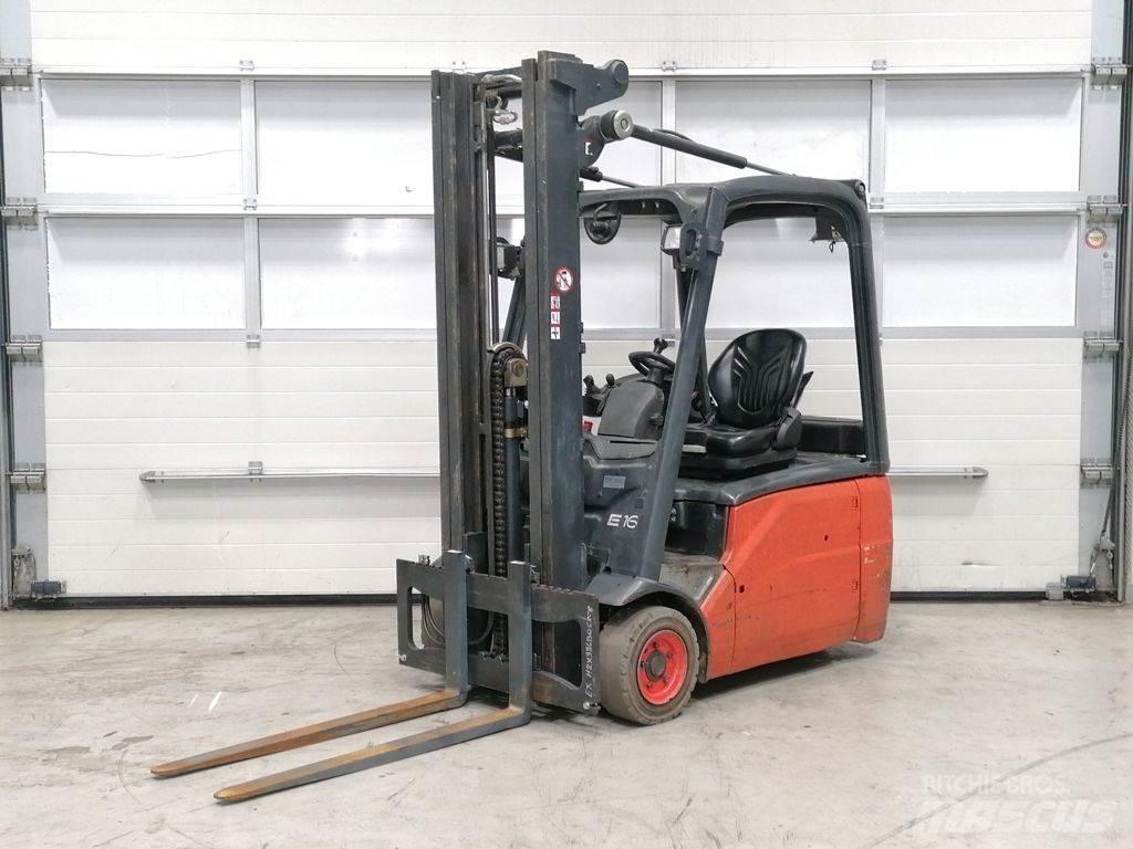 Linde E16-01 Электропогрузчики