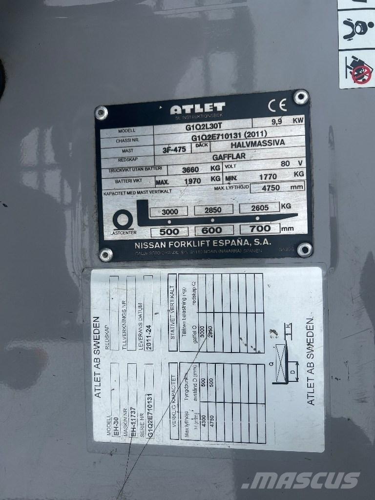 Atlet L30T Электропогрузчики