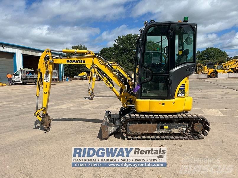 Komatsu PC 26 MR Мини-экскаваторы