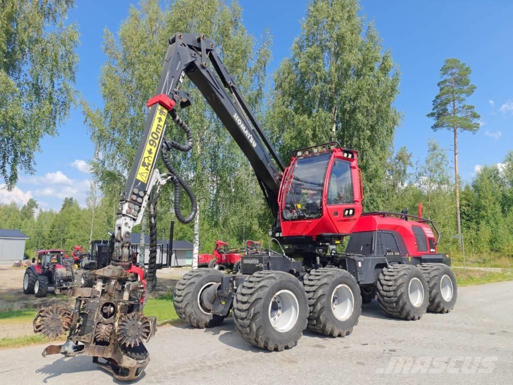 Komatsu 901 XC Харвестеры