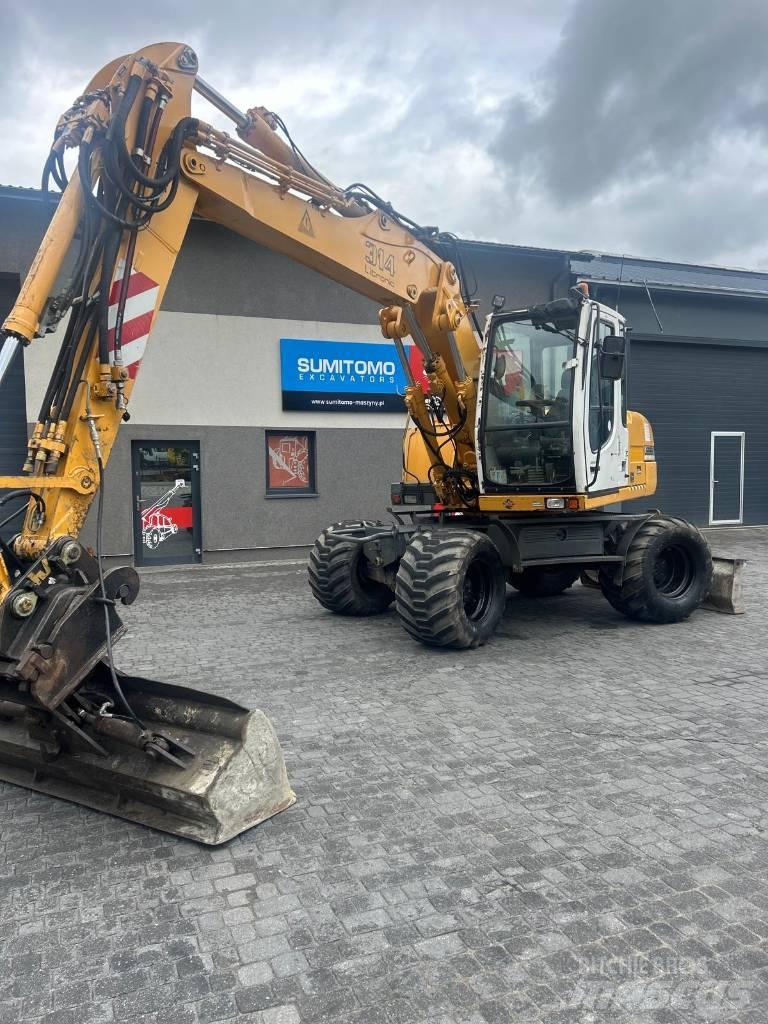Liebherr 314 Колёсные экскаваторы