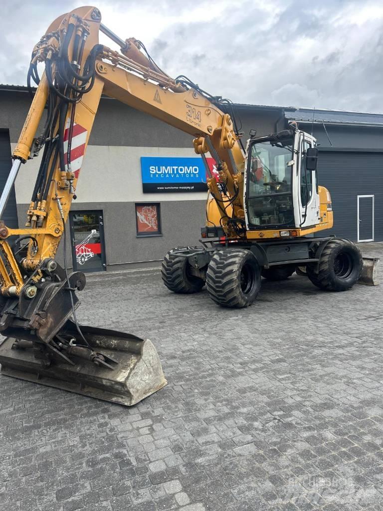 Liebherr 314 Колёсные экскаваторы
