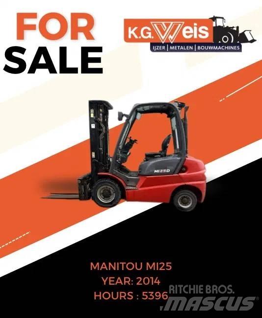 Manitou MI25 Дизельные погрузчики