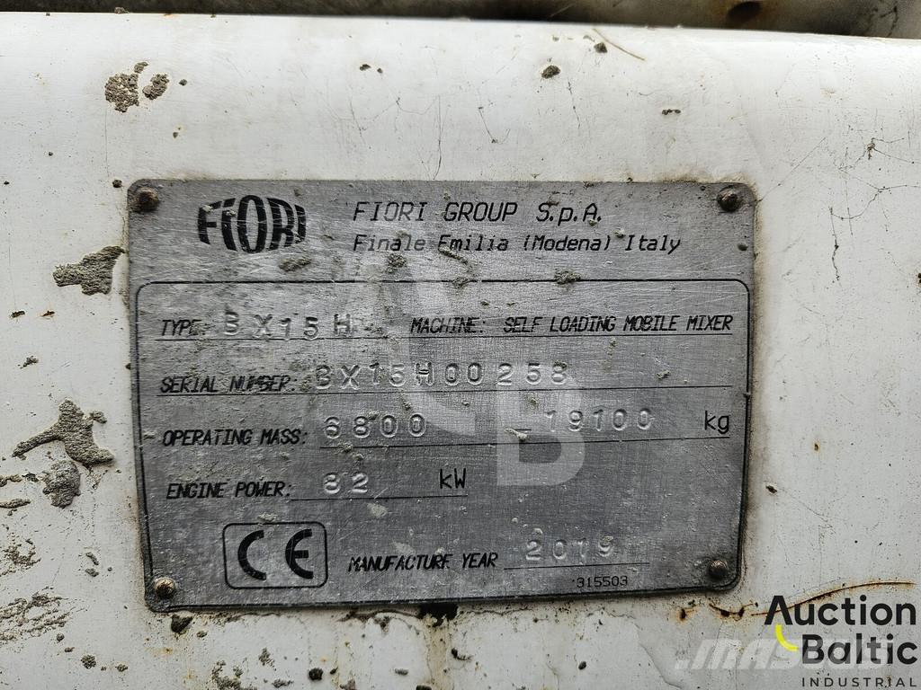 Fiori BX15H Автобетоносмесители