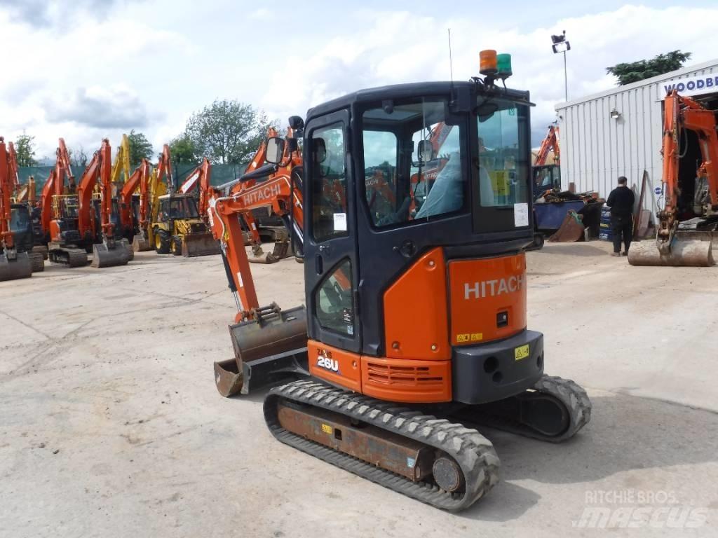 Hitachi ZX 26 U-6 Мини-экскаваторы