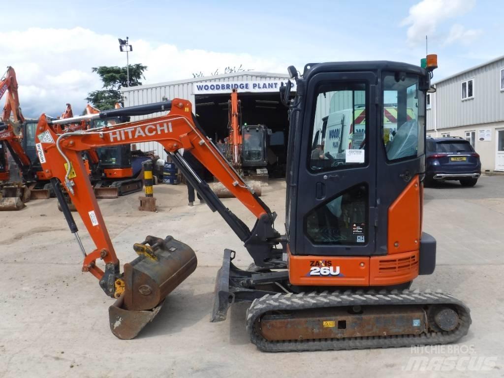 Hitachi ZX 26 U-6 Мини-экскаваторы