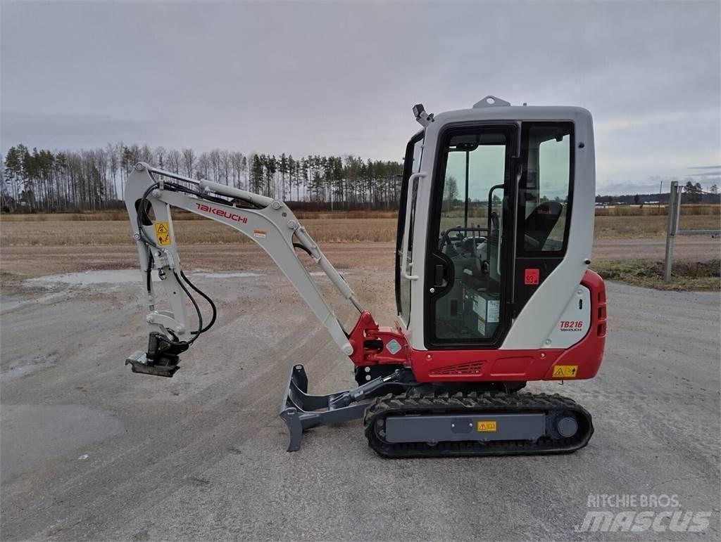 Takeuchi TB 216 Мини-экскаваторы