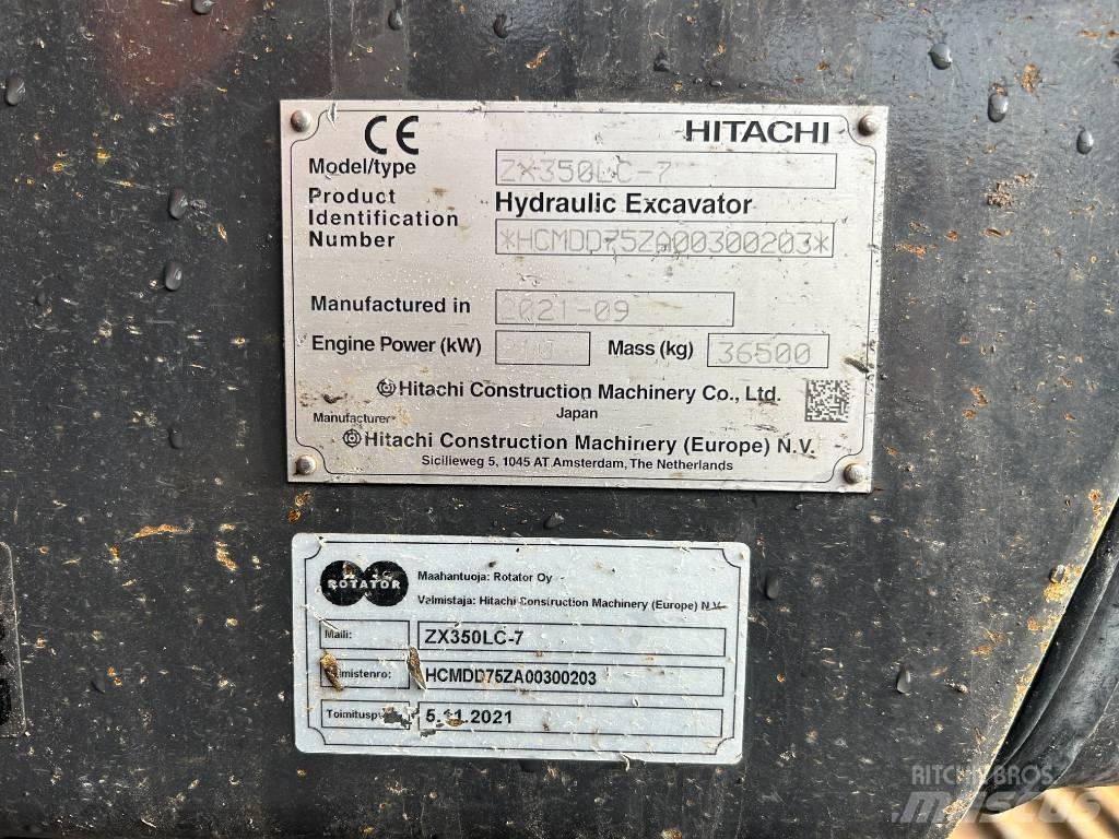 Hitachi ZX350LC-7 Гусеничные экскаваторы