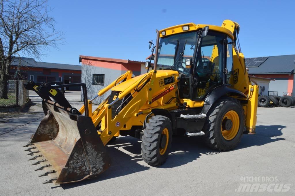 JCB 3 CX Экскаваторы-погрузчики