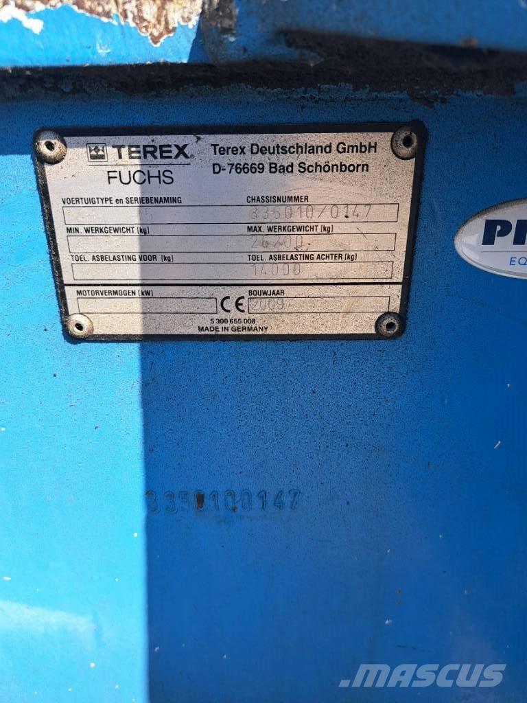 Fuchs MHL 335 Перегружатели металлолома/промышленные погрузчики