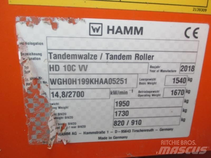 Hamm HD 10 C VV Катки тротуарные