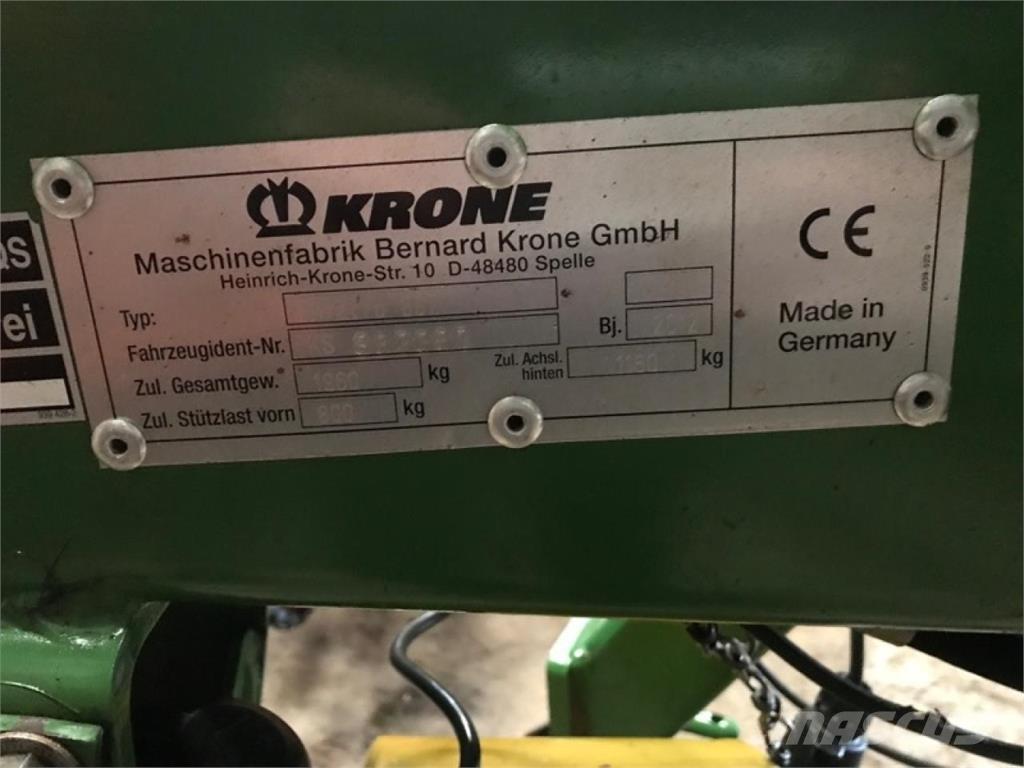 Krone Swadro 807 Рядковые косилки