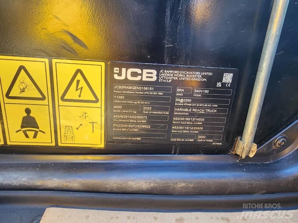 JCB 540-180 Телескопические погрузчики