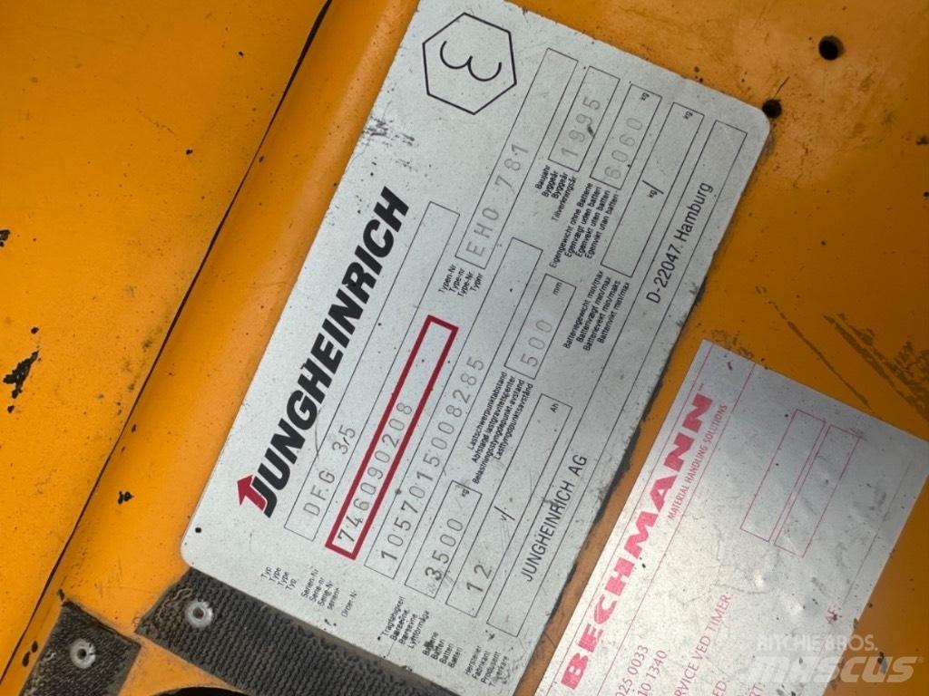 Jungheinrich EFD35 Дизельные погрузчики