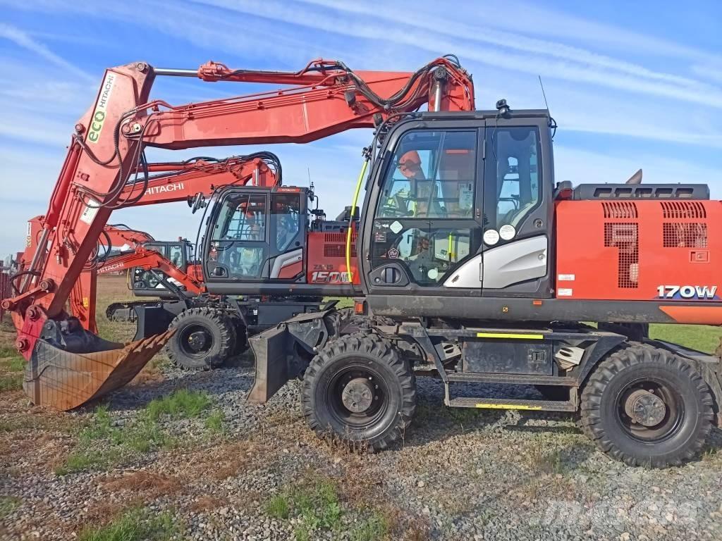 Hitachi ZX170W Экскаваторы-погрузчики