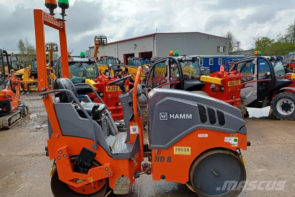 Hamm HD 8 VV Катки тротуарные