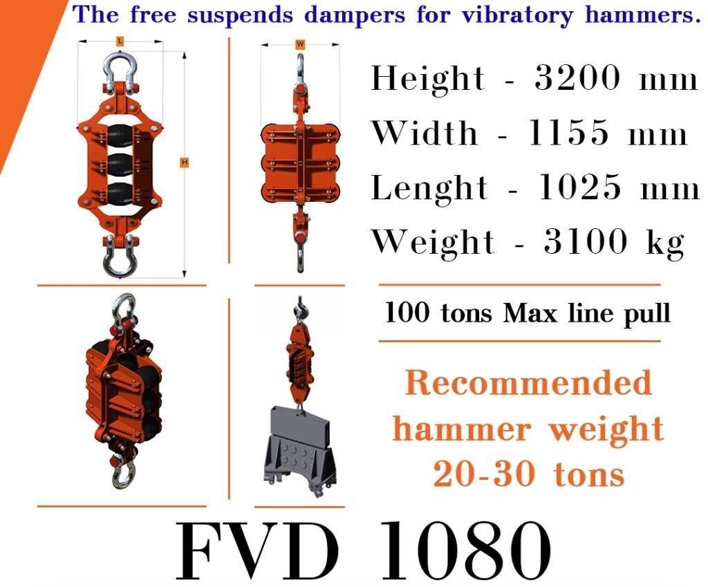  Finaros FVD 1080 Гидравлические свайные коперы