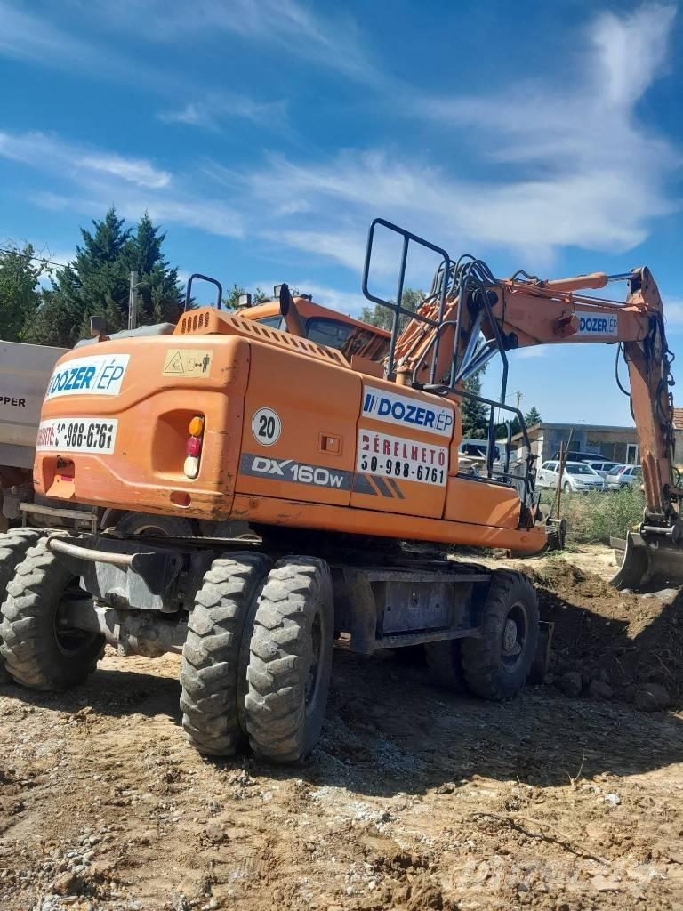 Doosan DX 160 W-3 Колёсные экскаваторы