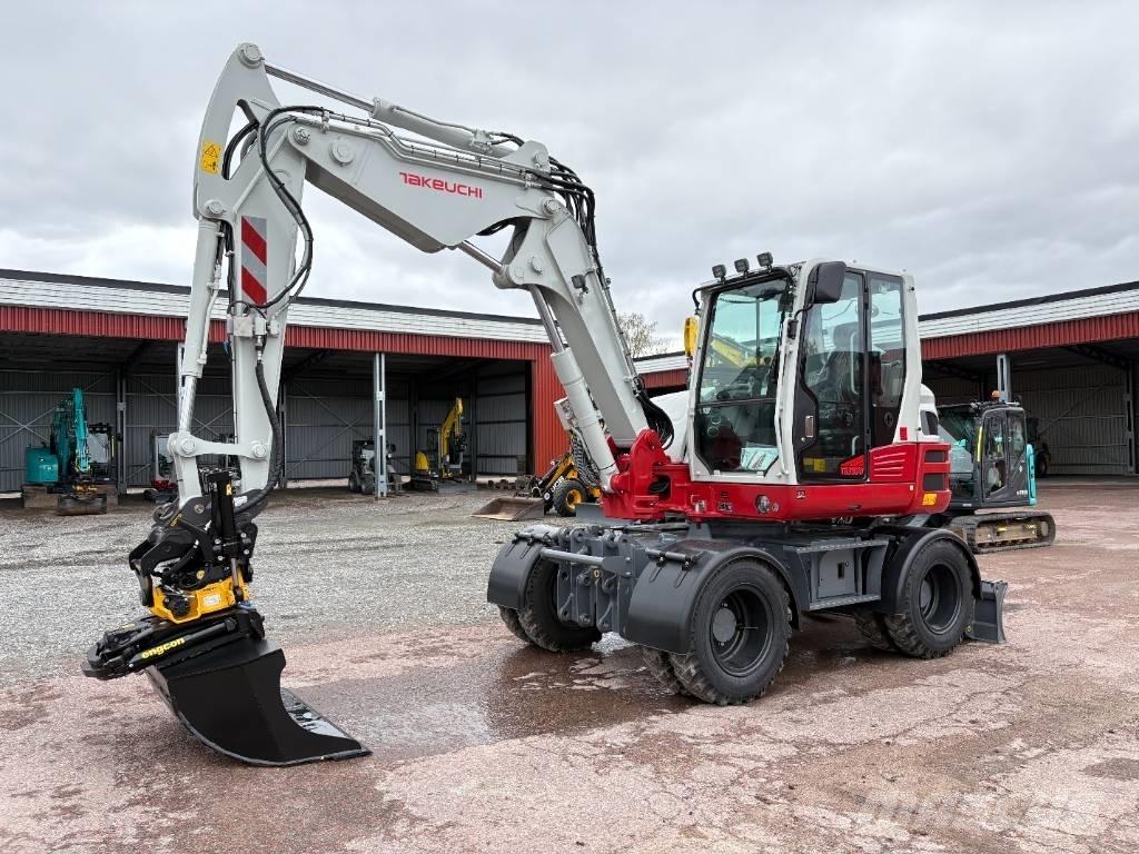 Takeuchi TB395W Колёсные экскаваторы