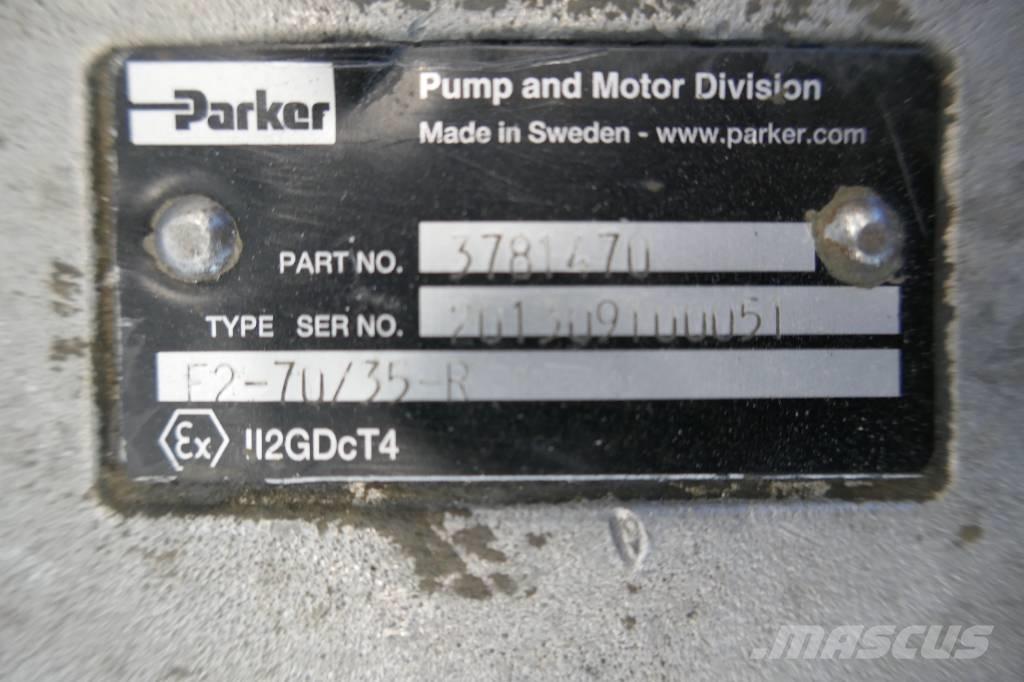Parker F2 Гидравлическая система