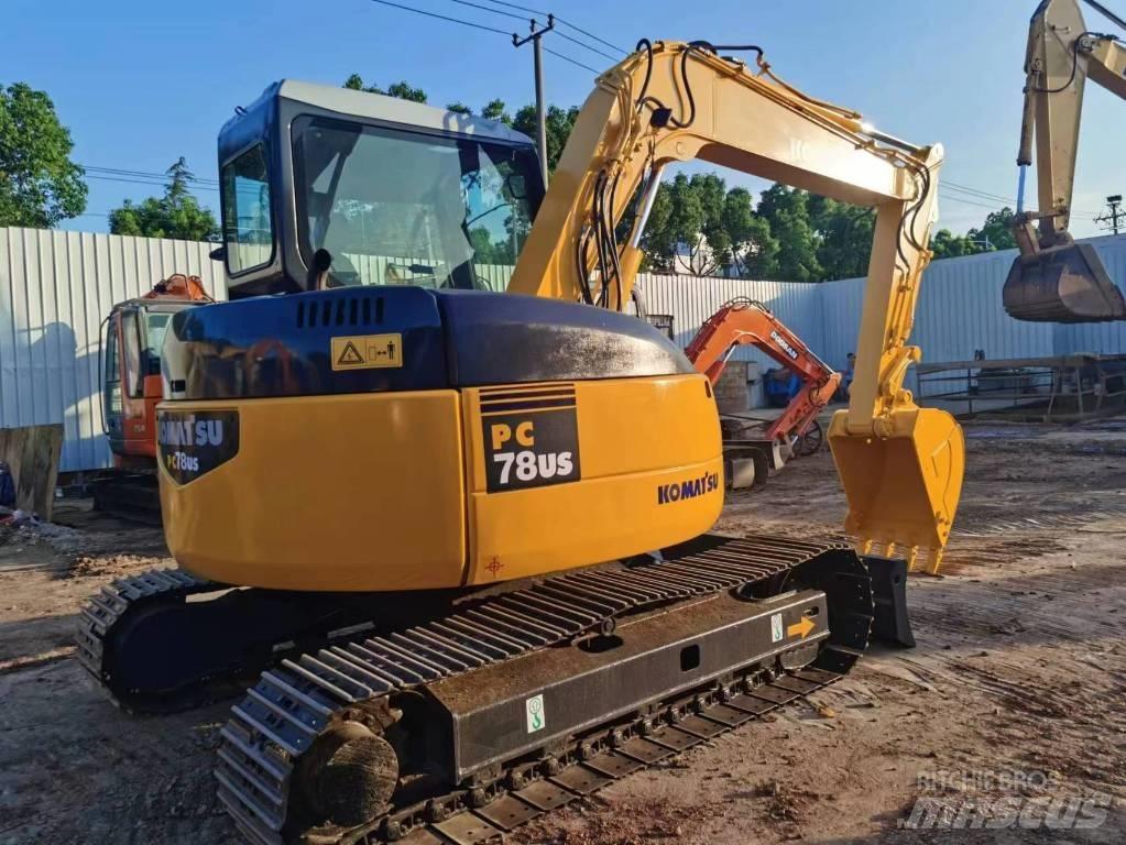 Komatsu pc78 Гусеничные экскаваторы