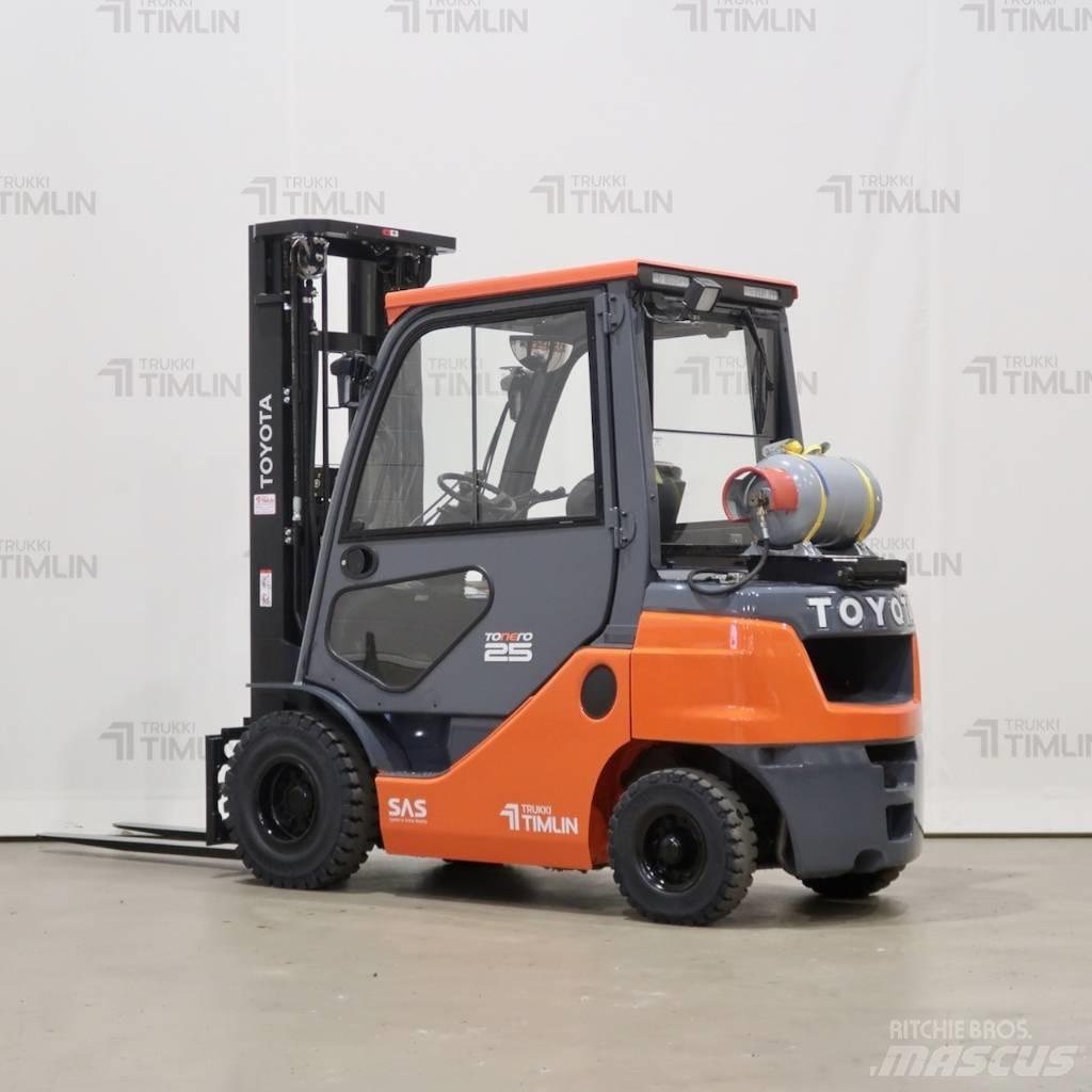 Toyota 02-8FGF25 Газовые погрузчики