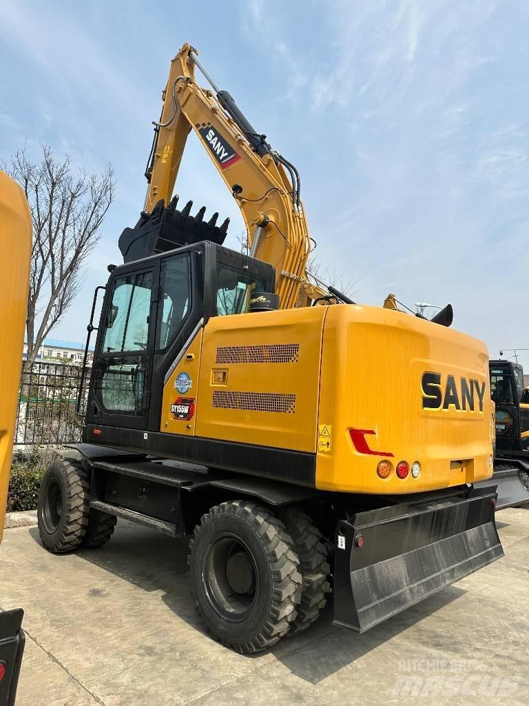 Sany SY155W Колёсные экскаваторы