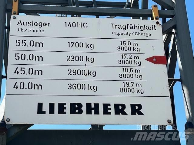 Liebherr 140 HC Башенные краны