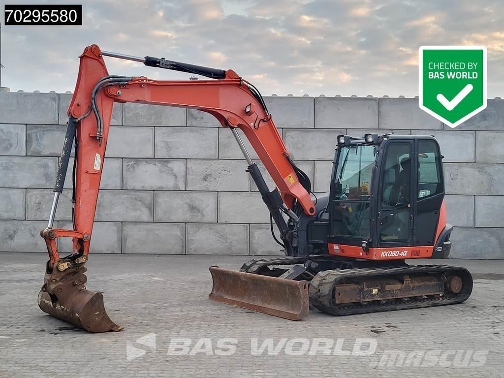 Kubota KX080-4a Мини-экскаваторы
