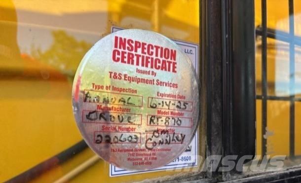 Grove RT 870 Автокраны вездеходы