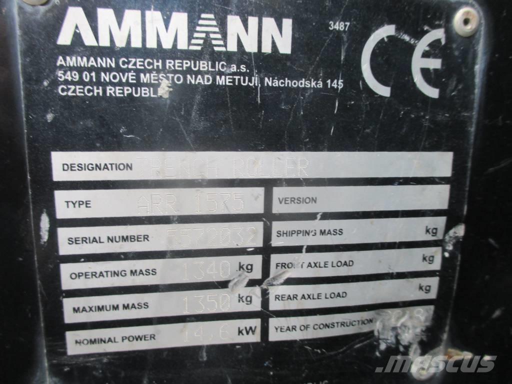 Ammann ARR 1575 Катки тротуарные