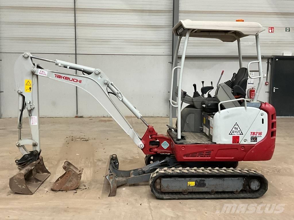 Takeuchi TB 216 Мини-экскаваторы