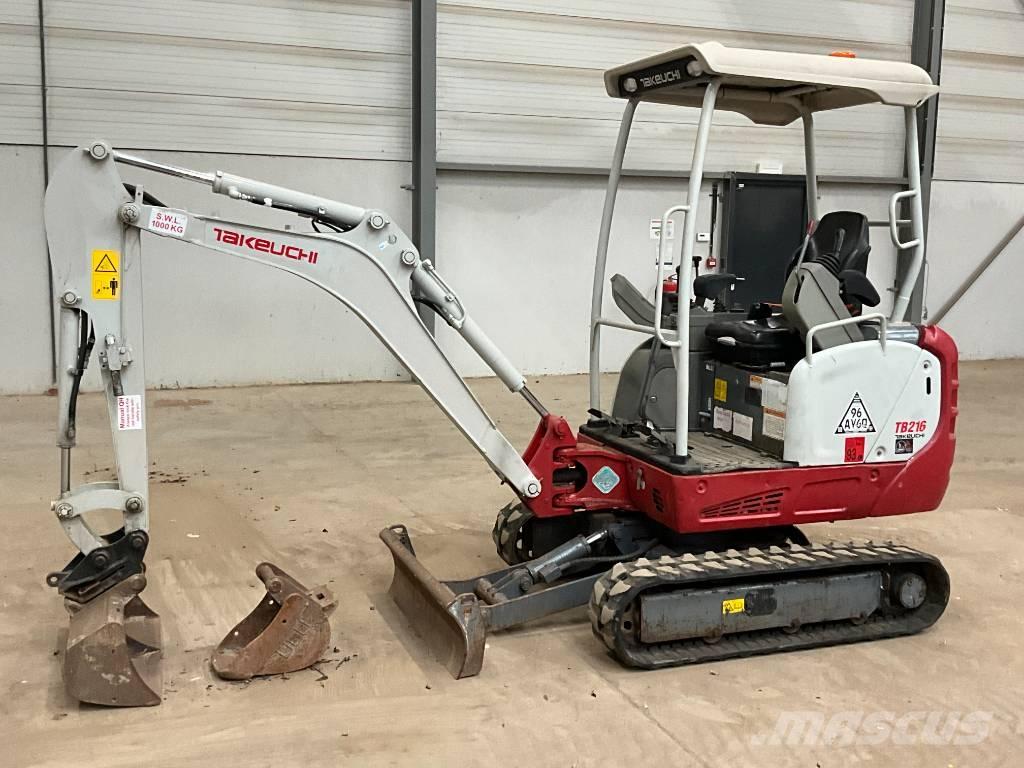 Takeuchi TB 216 Мини-экскаваторы