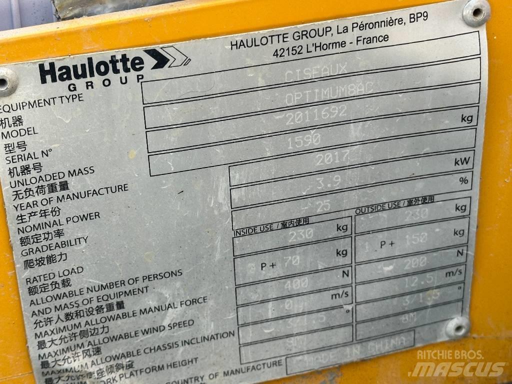 Haulotte OPTIMUM 8 Ножничные подъемники