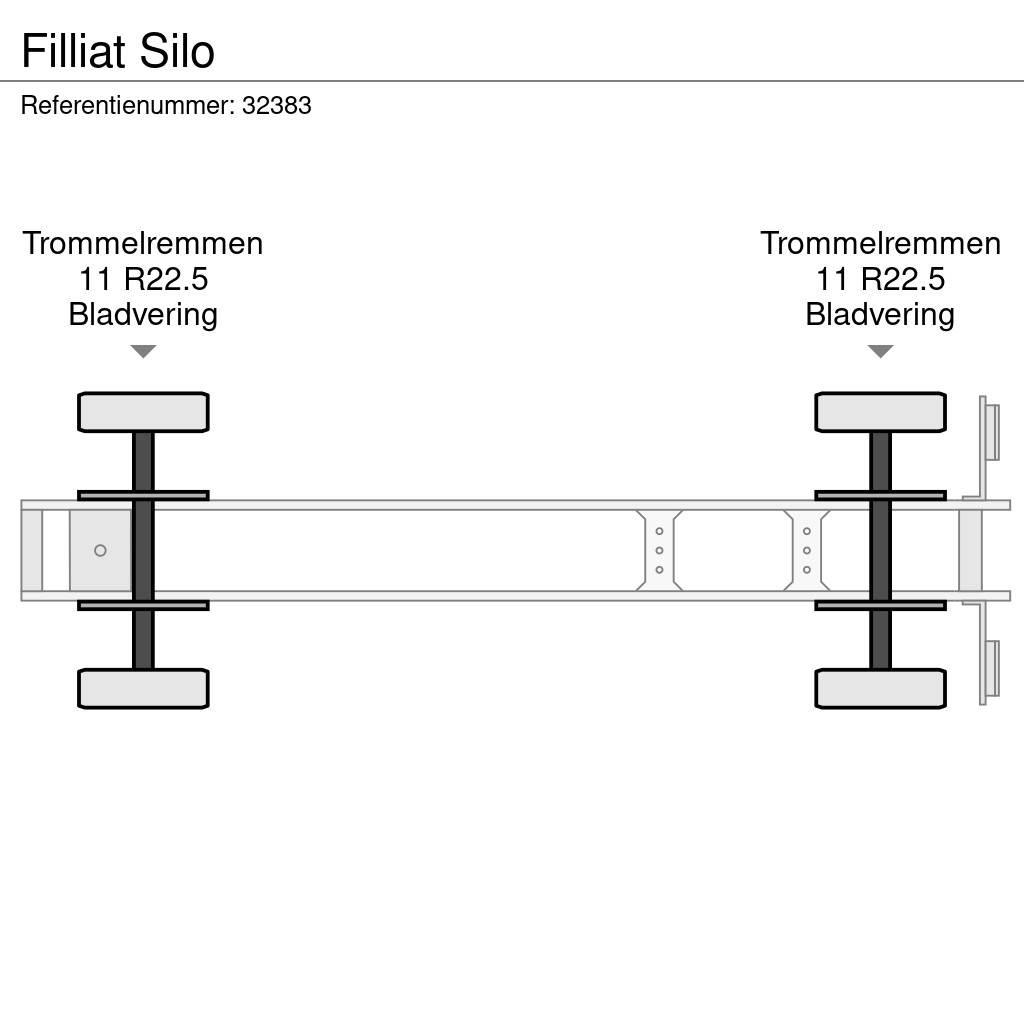  FILLIAT Silo Полуприцепы-Цистерны
